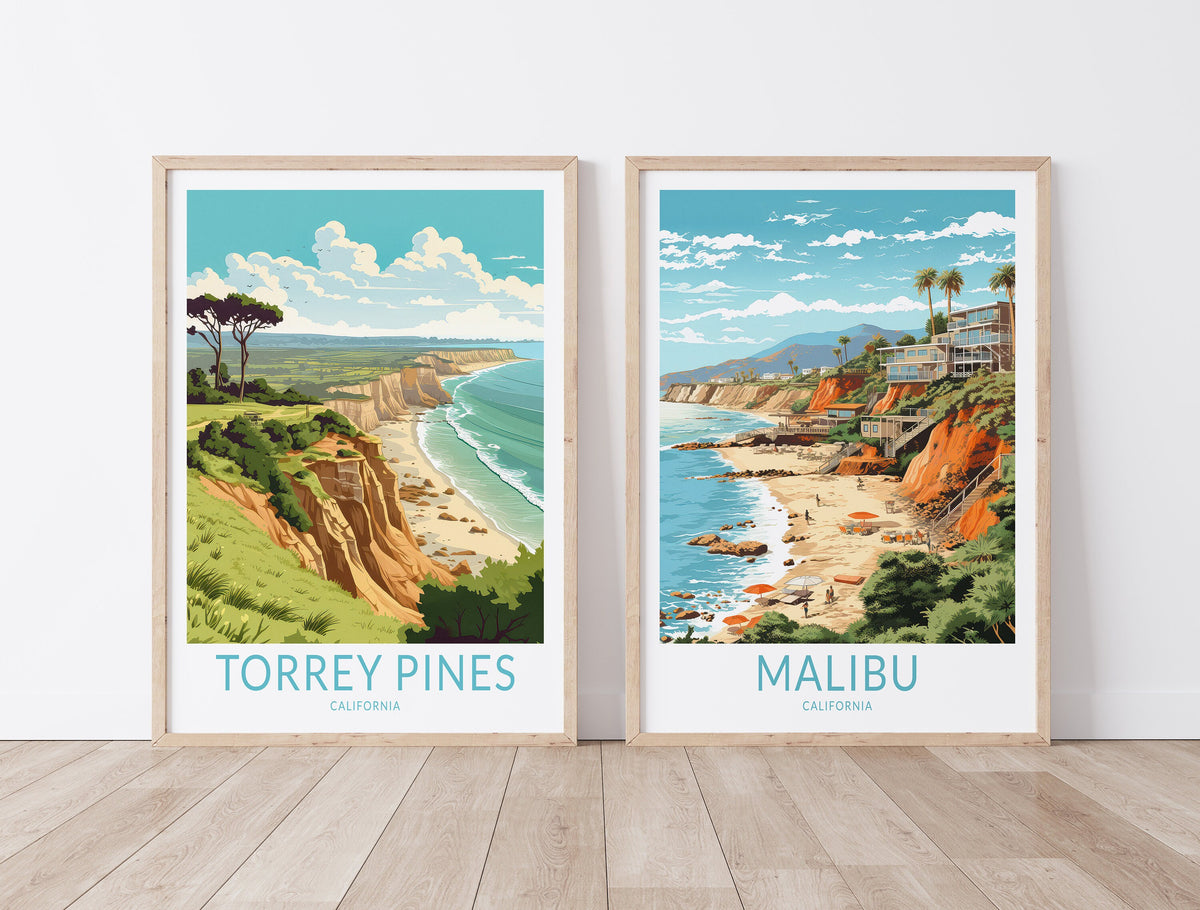 Malibu travel poster – view 10