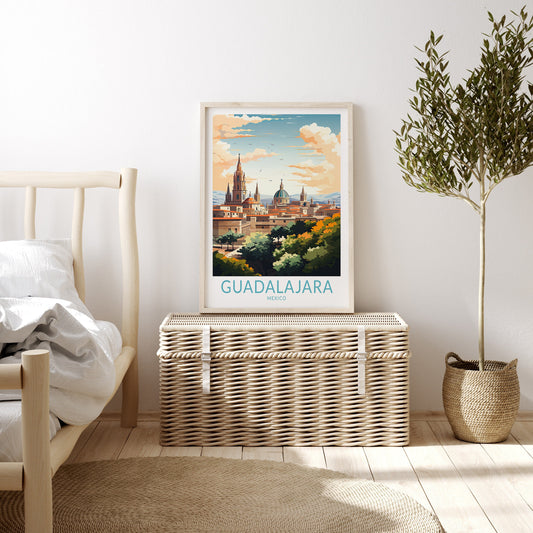 Guadalajara travel poster – view 2