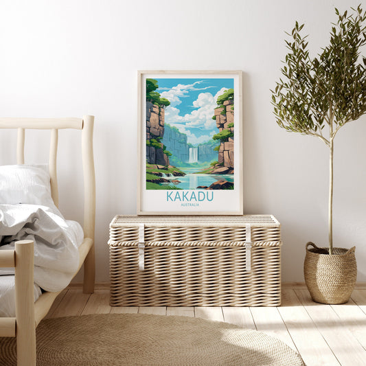 Kakadu travel poster – view 2