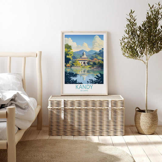 Kandy travel poster – view 2