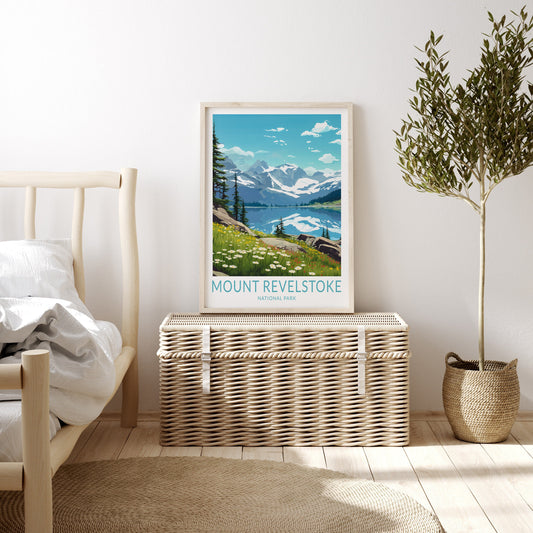 Mount Revelstoke National Park travel poster – view 2