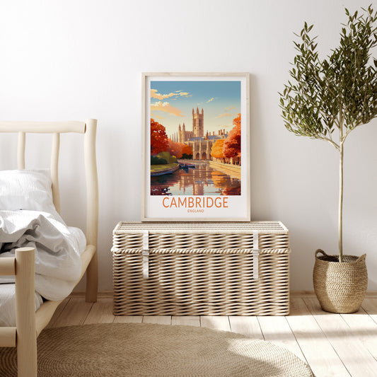 Cambridge travel poster – view 2