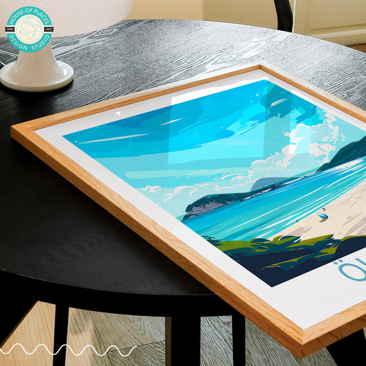 Oludeniz travel poster – view 2