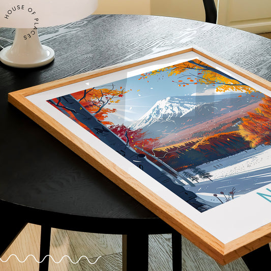 Niseko travel poster – view 2
