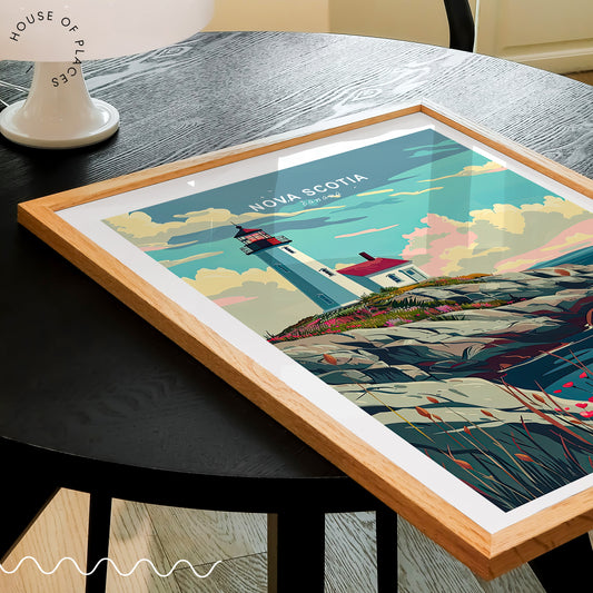 Nova Scotia travel poster – view 2