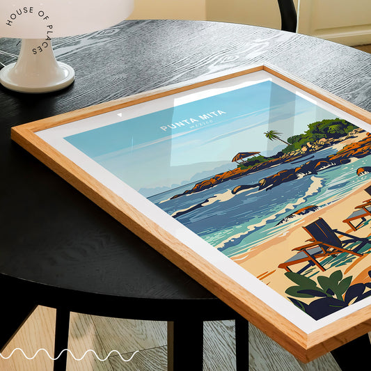 Punta Mita travel poster – view 2