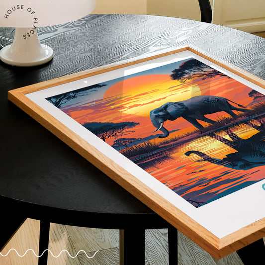 Chobe travel poster – view 2