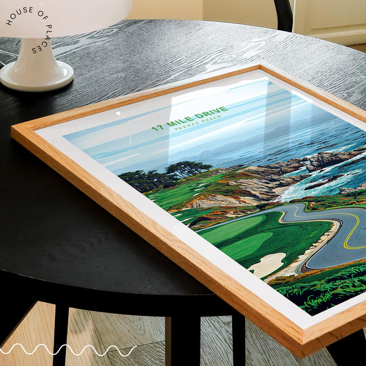 17 Mile Drive travel poster – view 2