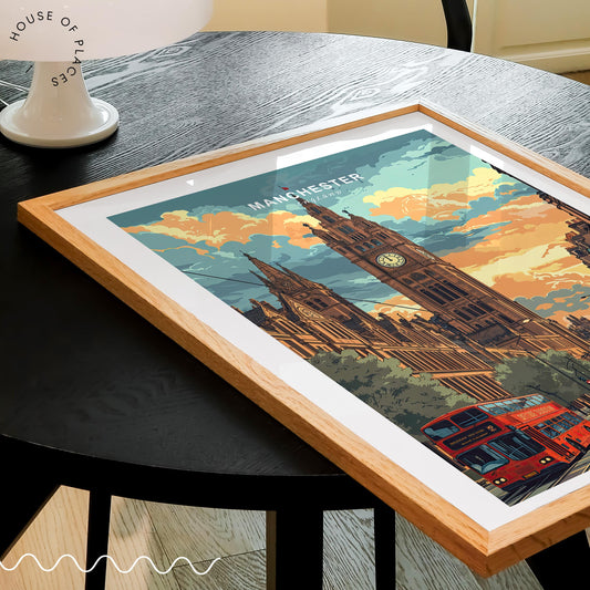 Manchester travel poster – view 2