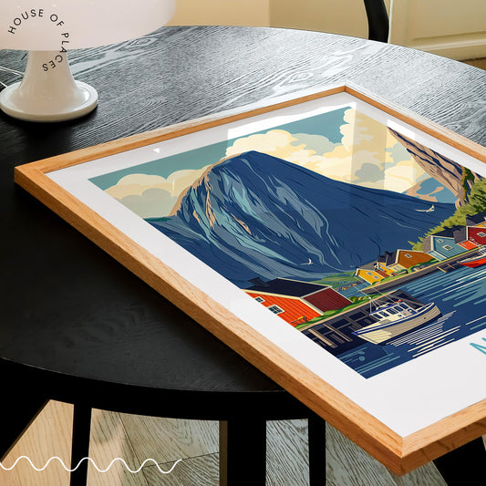 Norway travel poster – view 2