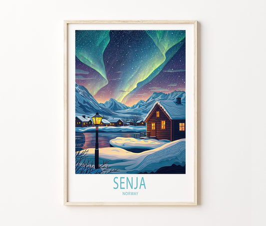 Senja travel poster – view 2