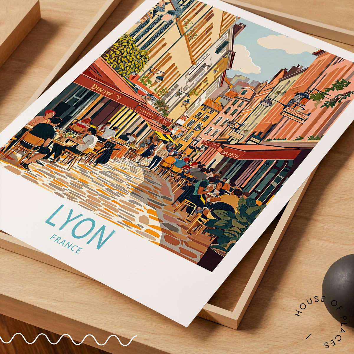 Lyon travel poster – view 10
