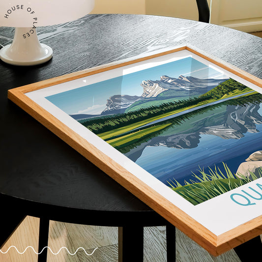Quarry Lake travel poster – view 2