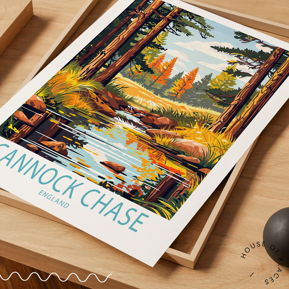 Cannock Chase travel poster – view 10