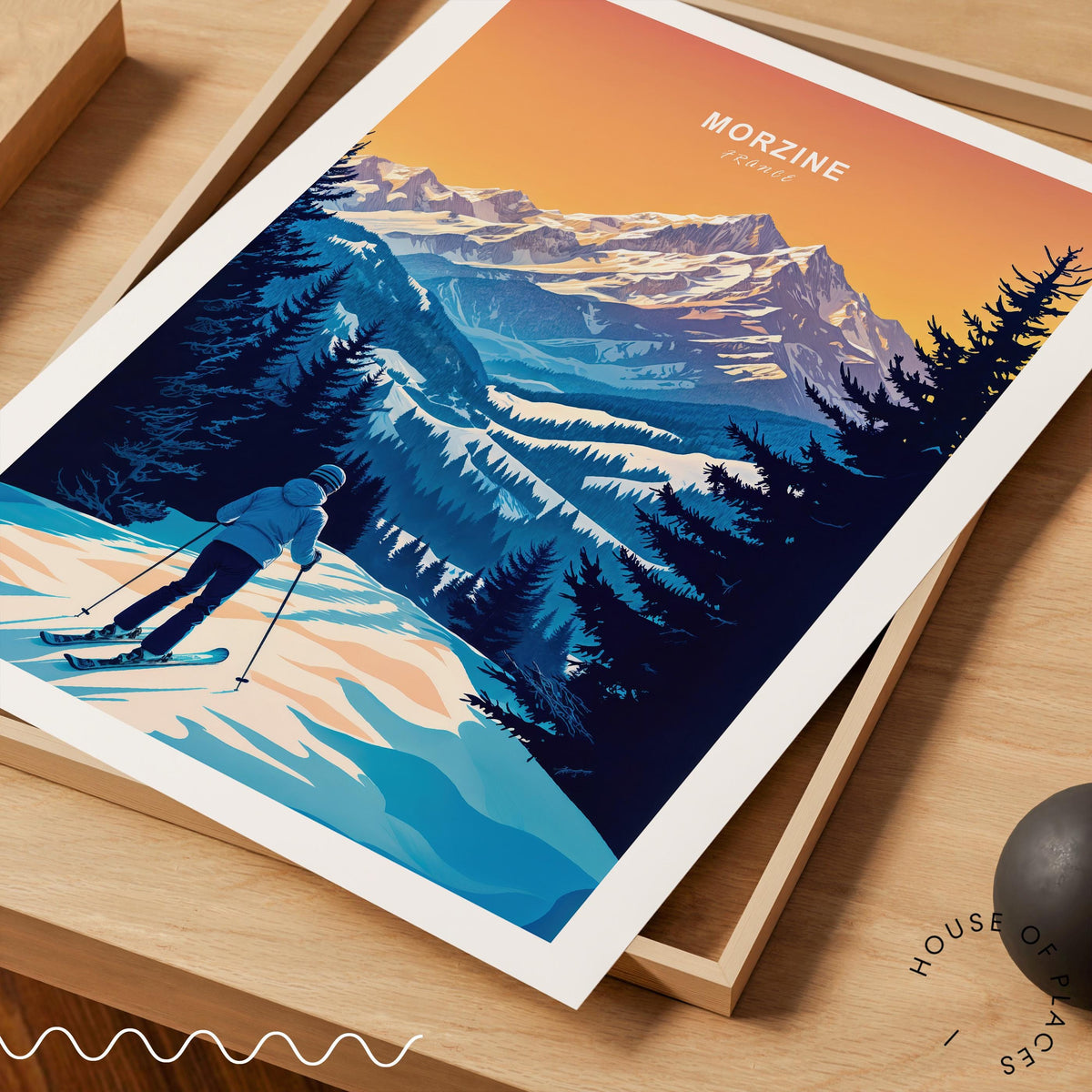 Morzine travel poster – view 10