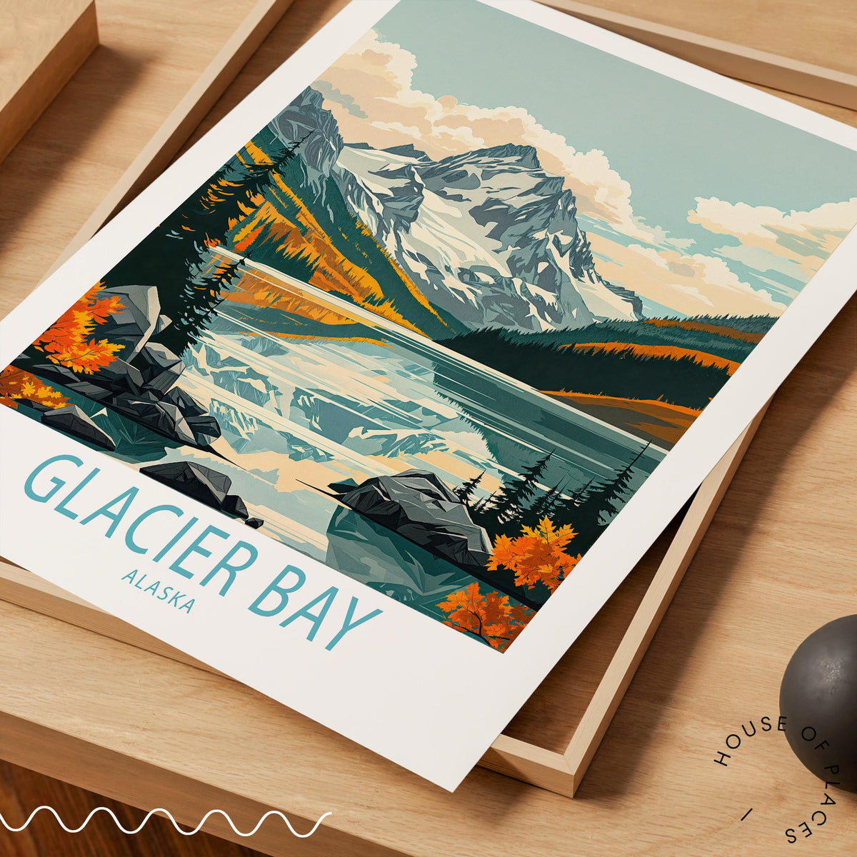 Glacier Bay travel poster – view 10