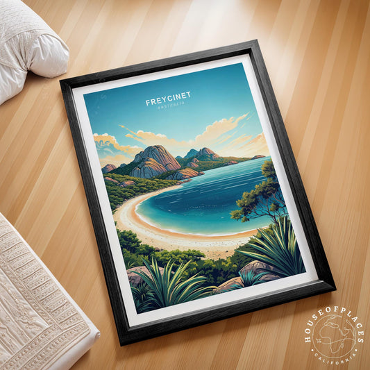 Freycinet National Park travel poster – view 2