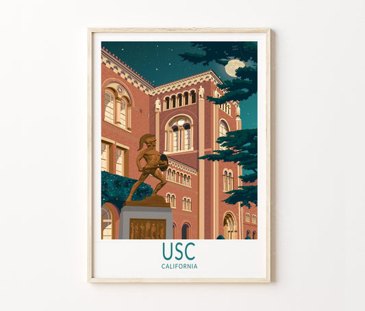 University of Southern travel poster – view 2