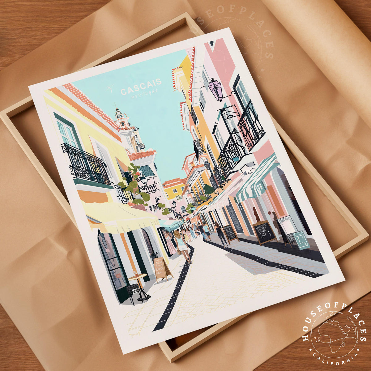 Cascais travel poster – view 10