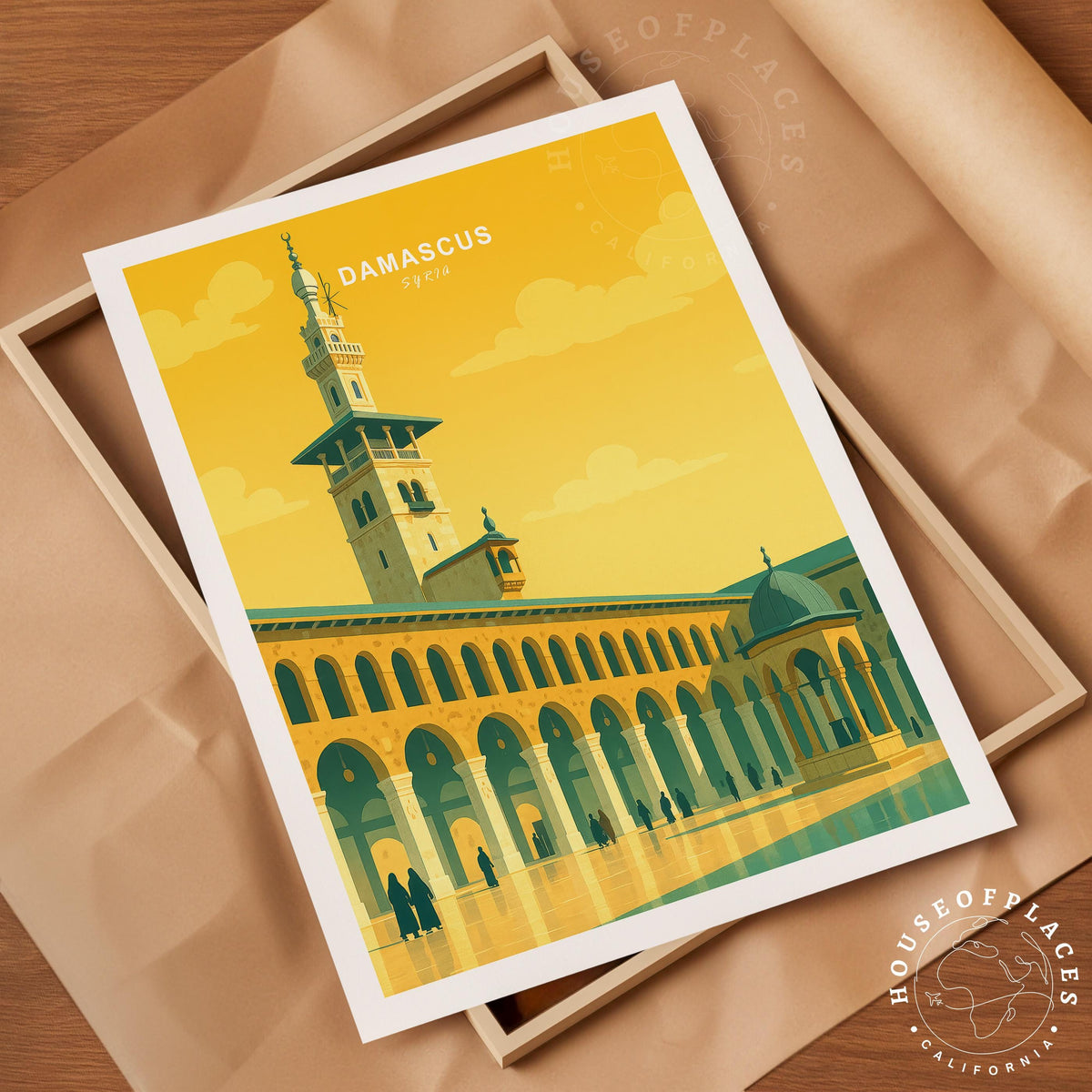 Damascus travel poster – view 10