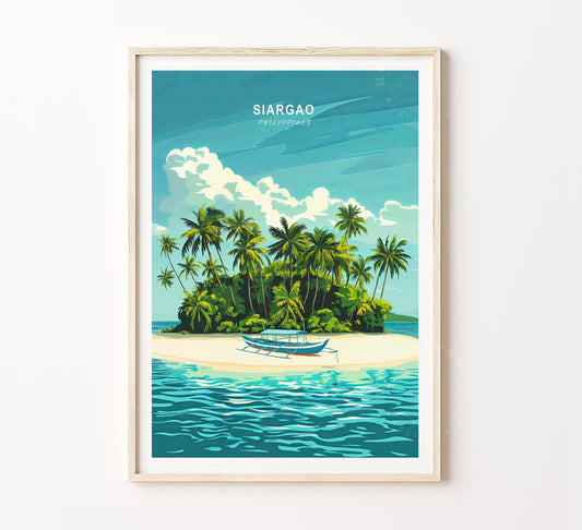 Siargao travel poster – view 2