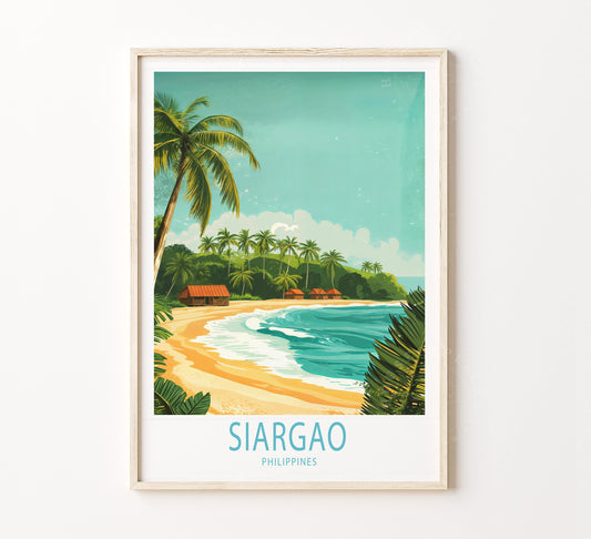 Siargao travel poster – view 2