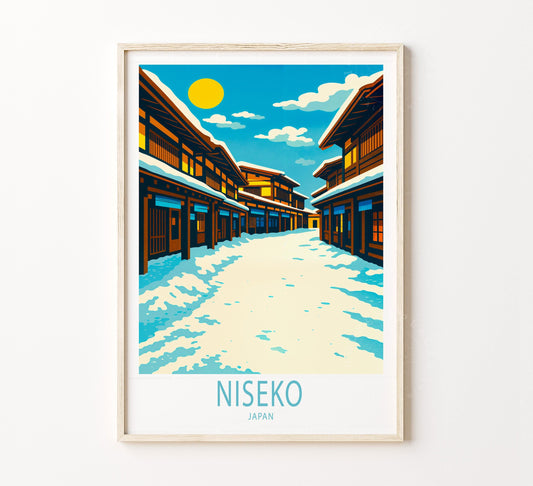 Niseko travel poster – view 2