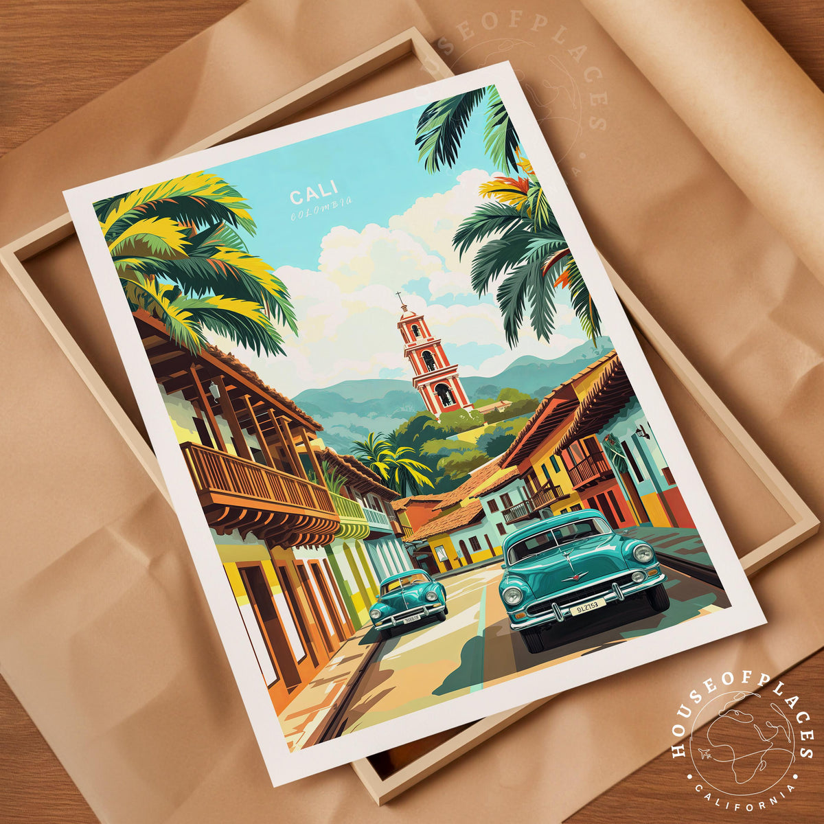 Cali travel poster – view 10