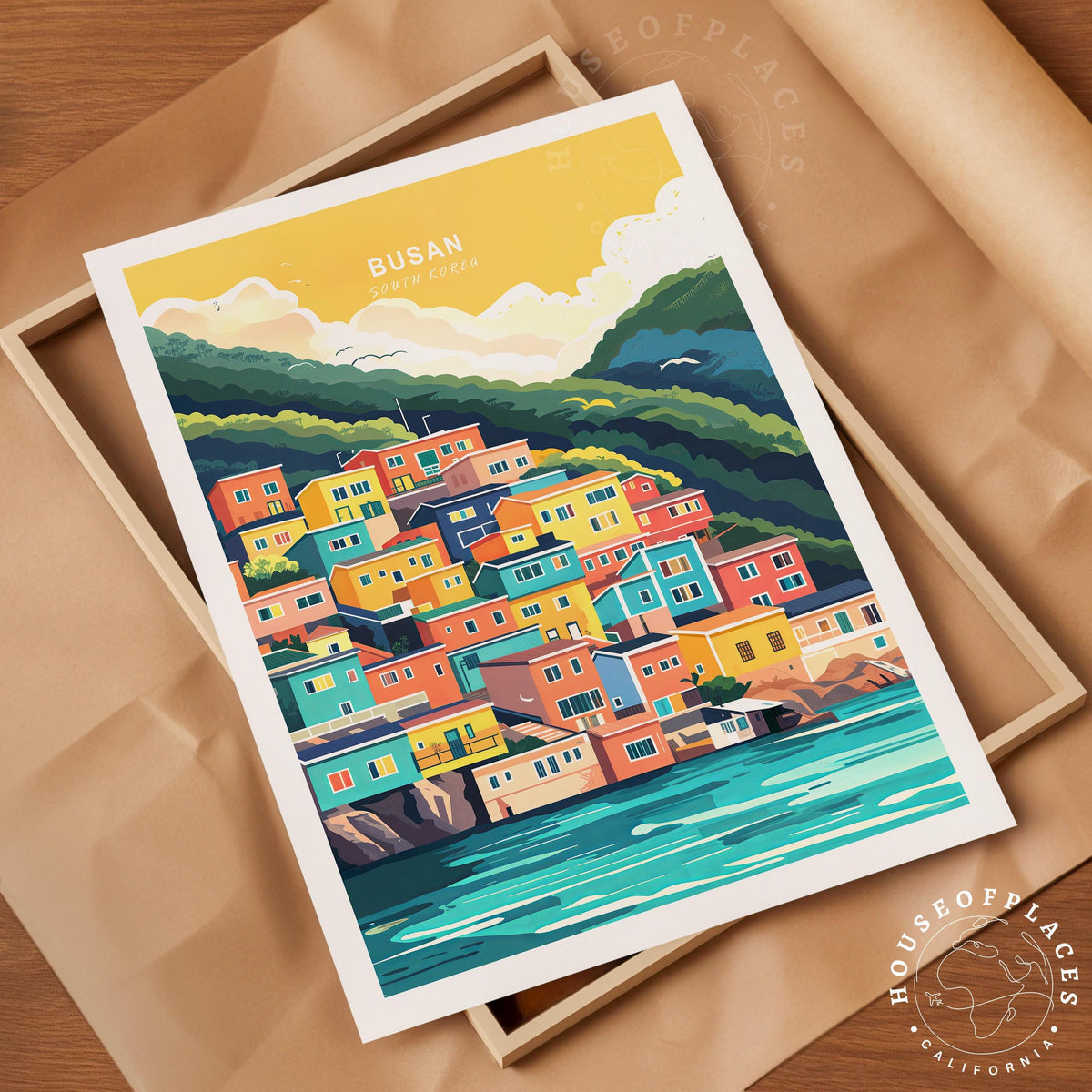 Busan travel poster – view 10