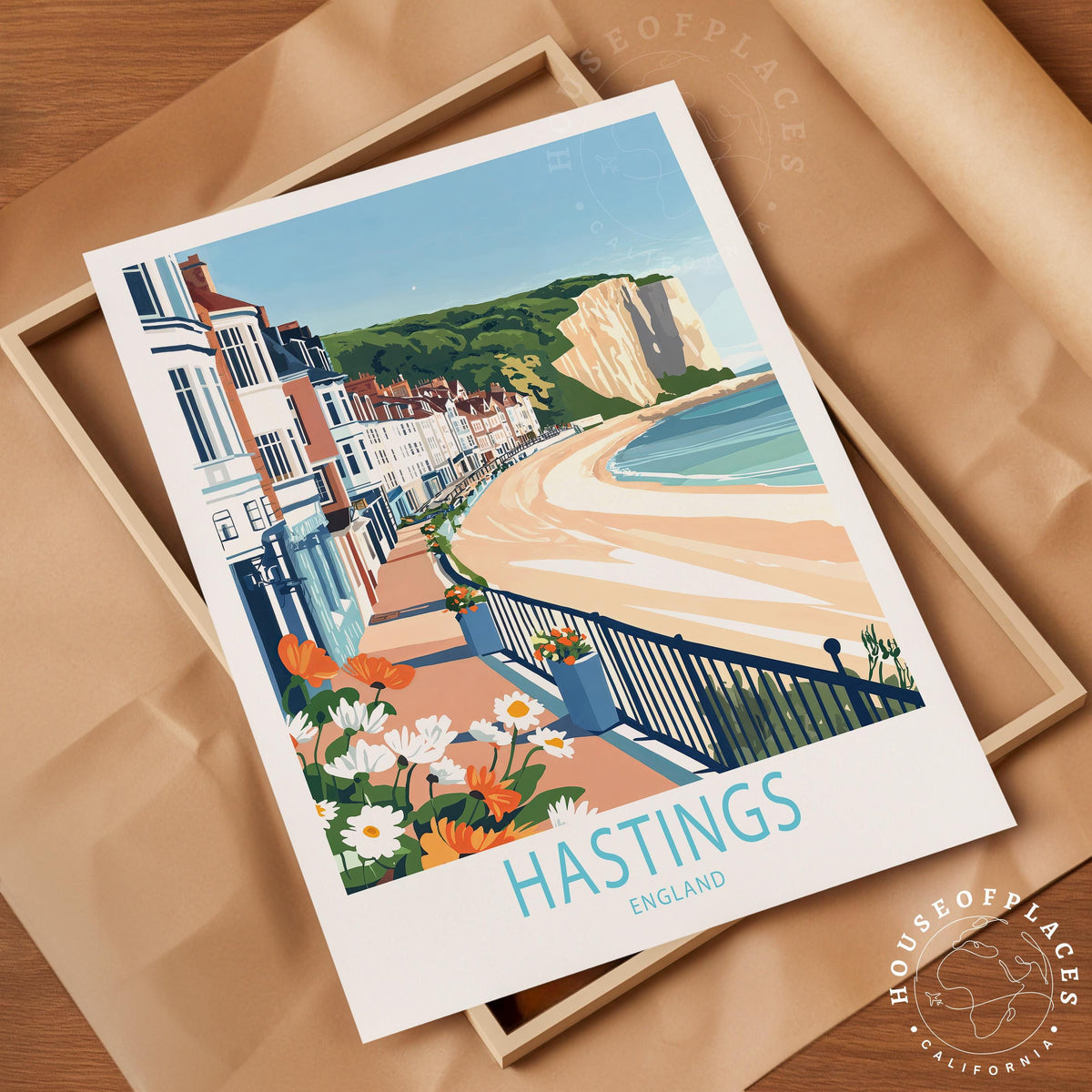 Hastings travel poster – view 10