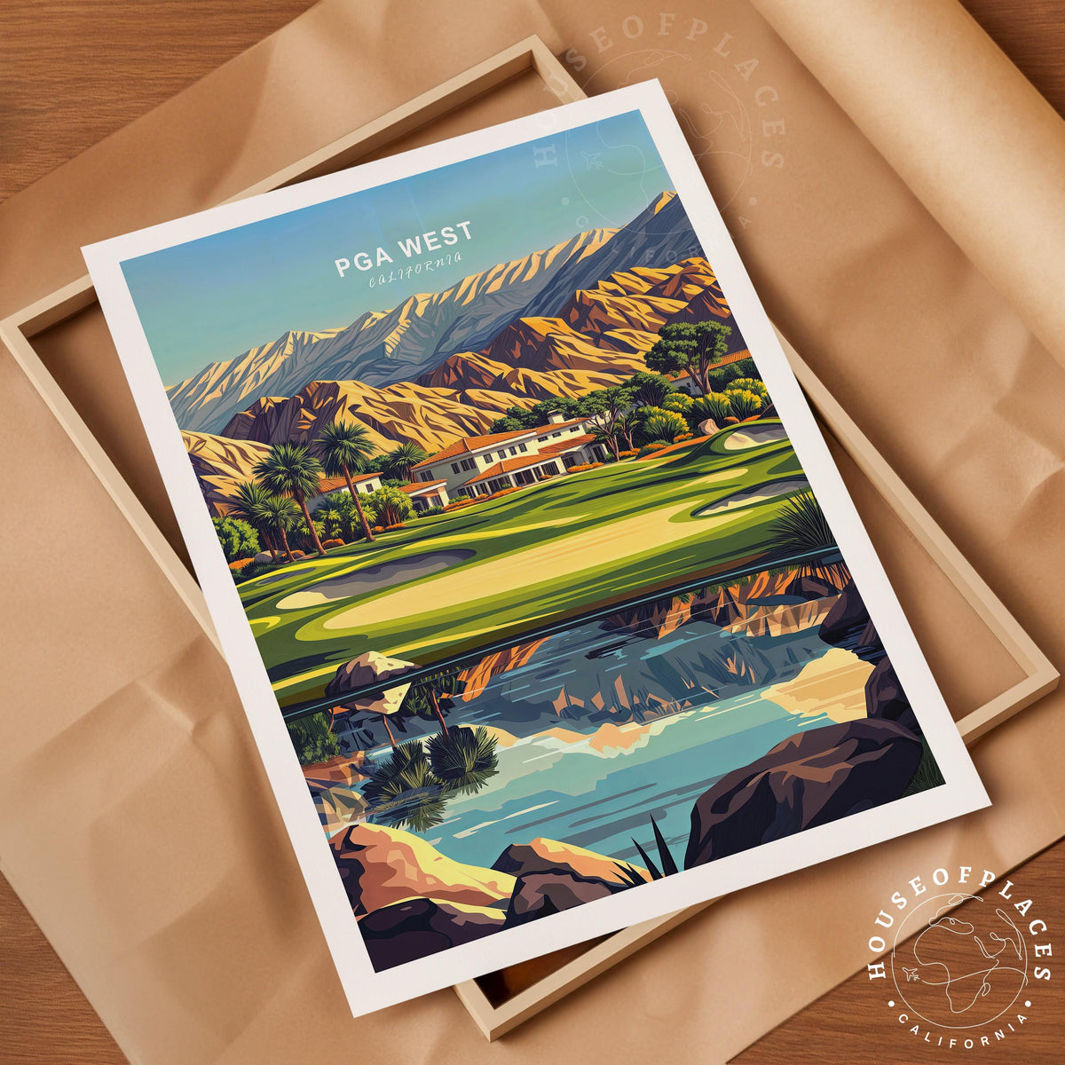 Pga West travel poster – view 10