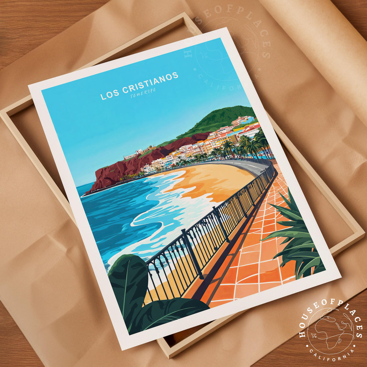 Los Cristianos travel poster – view 10