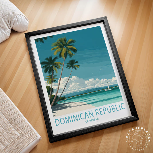 Dominican Republic travel poster – view 2