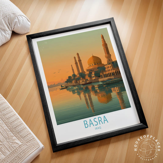Basra travel poster – view 2