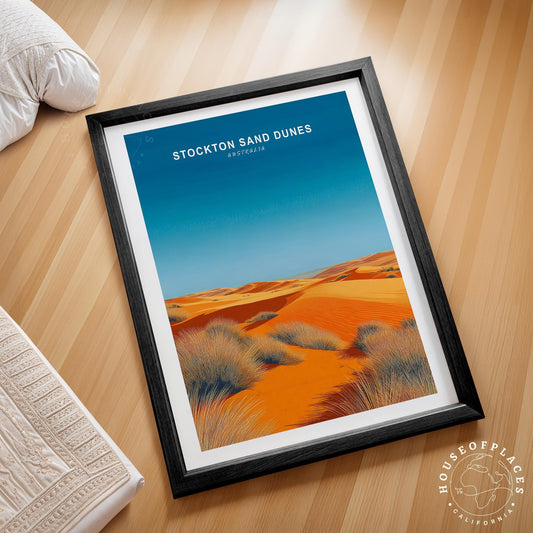 Stockton Sand Dunes travel poster – view 2