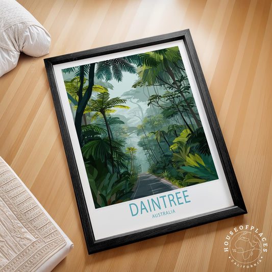Daintree travel poster – view 2