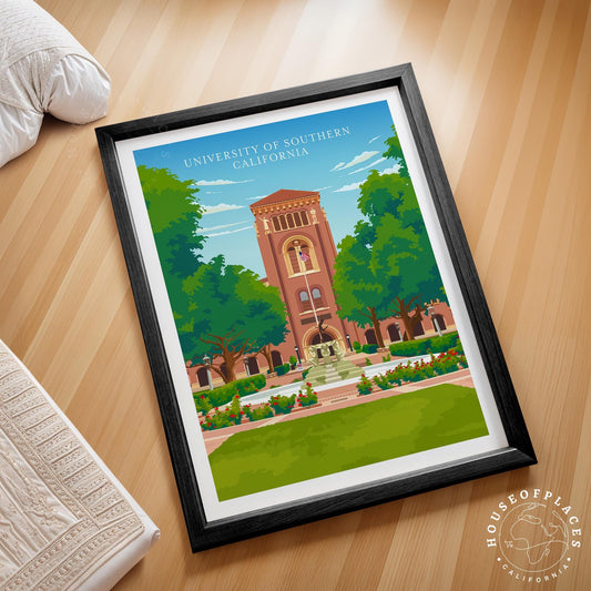 University of Southern travel poster – view 2