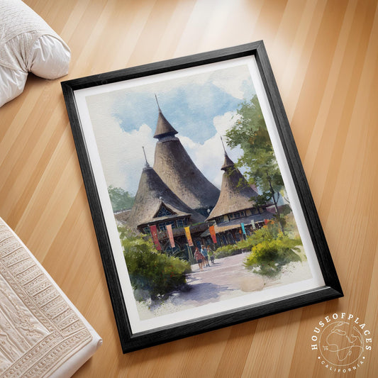 Efteling travel poster – view 2