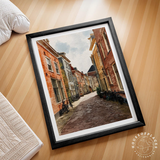 Deventer travel poster – view 2