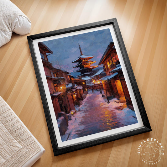 Kyoto travel poster – view 2