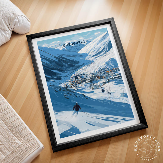 Winter travel poster – view 2