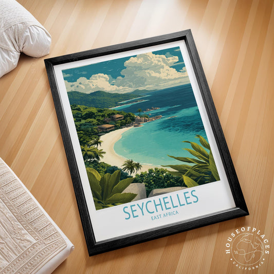 East Africa Coast travel poster – view 2
