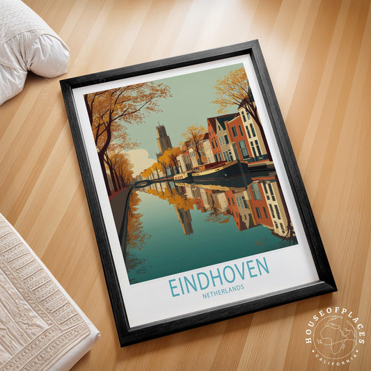 Eindhoven travel poster – view 2