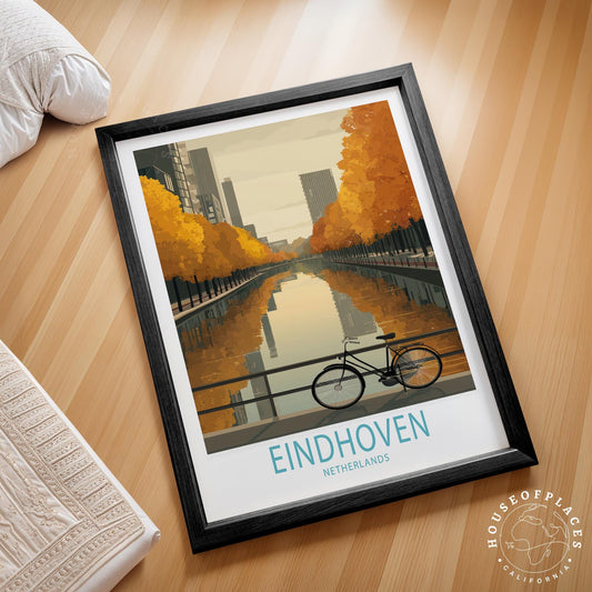 Eindhoven travel poster – view 2