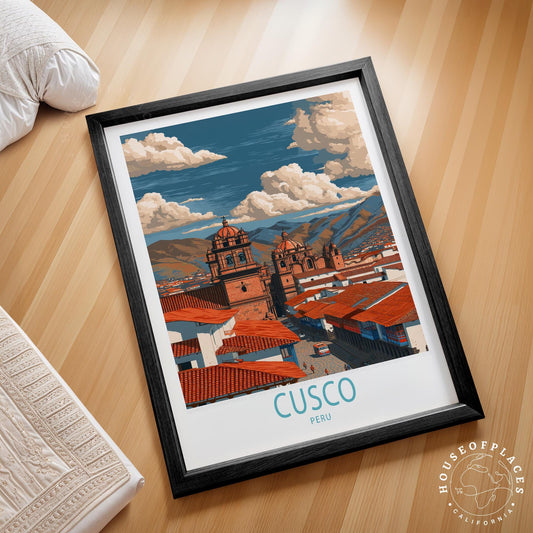 Cusco travel poster – view 2