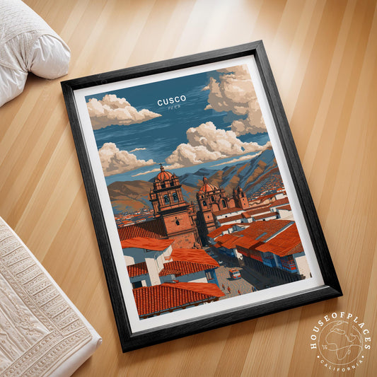 Cusco travel poster – view 2