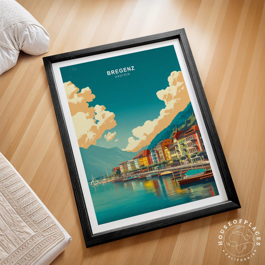 Austria travel poster – view 2