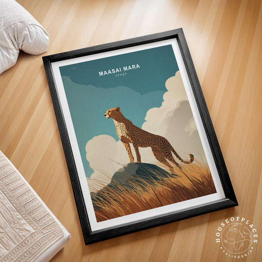 Maasai Mara travel poster – view 2