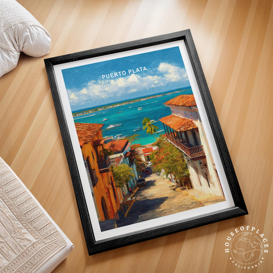 Puerto Plata travel poster – view 2