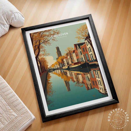 Eindhoven travel poster – view 2